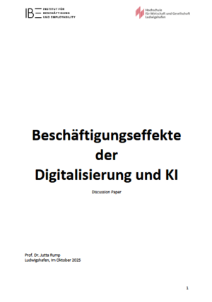 Beschäftigungseffekte der Digitalisierung und KI