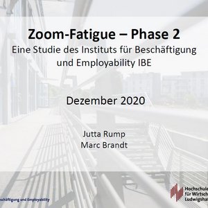 Zoom Fatigue - Phase 2