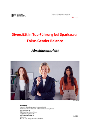 Diversität in Top-Führung bei Sparkassen: Fokus Gender Balance