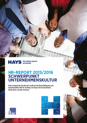 HR-Report 2015/2016: Schwerpunkt Unternehmenskultur