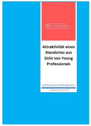 Attraktivität eines Standortes aus Sicht von Young Professionals